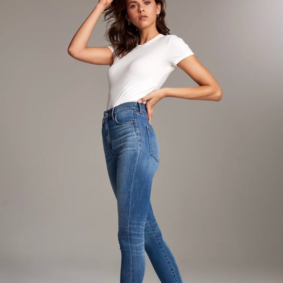 Denim Forum The Lola High Rise Skinny 